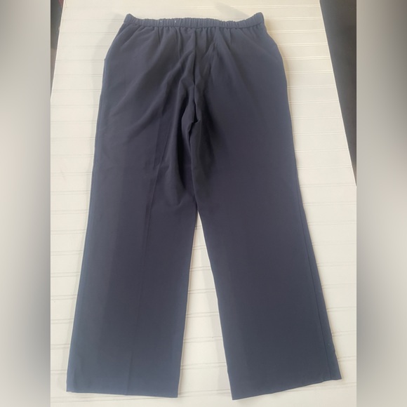 Croft & Barrow- Navy Slacks 14 Short - Picture 5 of 5